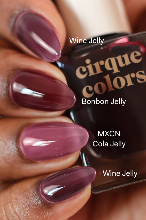 WINE JELLY NAIL POLISH